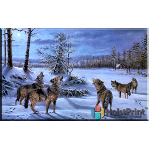 Картинки волков, , 168.00 грн., JVV777010, , Картины Животных (Репродукции картин)